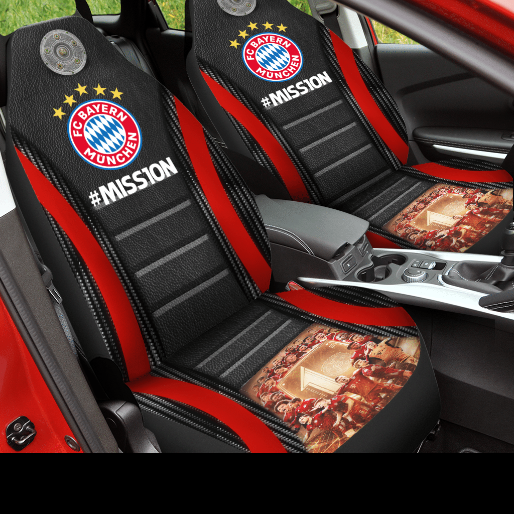 HOT Mission Fc Bayern Munchen 3D Seat Car Cover2