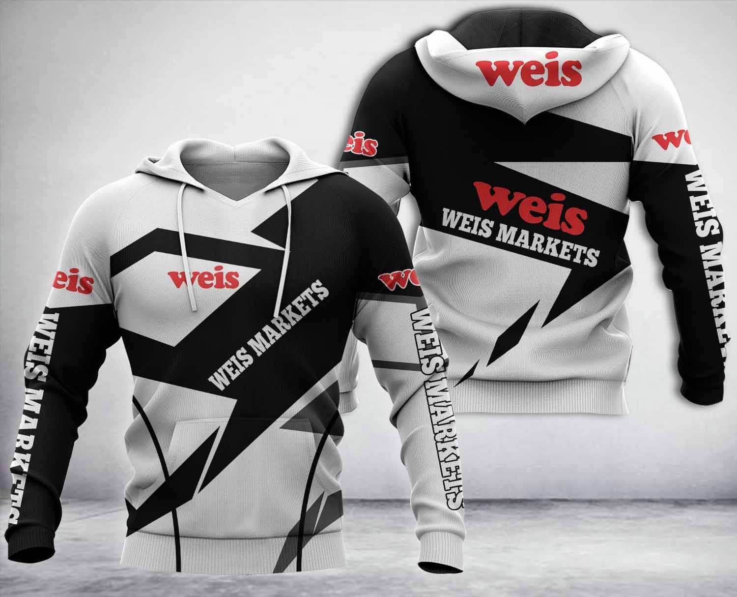 HOT Weis Markets Company 3D zip hoodie, hoodie1