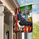 Irish Celtic Knot Christian Cross Flag - Garden Flag - Double Sided House Flag