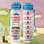 Kindergarten Teacher HTR1308026 Water Tracker Bottle-32 oz