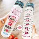 Personalized Being A Mom KD2 ABAB1404003Z Water Tracker Bottle-32 Oz