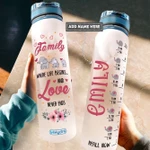 Family Love Personalized PYY1109039 Water Tracker Bottle-32 Oz