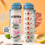 Teacher Personalized MDA1808050 Water Tracker Bottle-32 oz