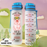 Pig Deal Personalized HLV0109009 Water Tracker Bottle-32 oz