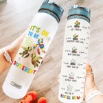 Autism Awareness HRA2704001 Water Tracker Bottle-32 oz
