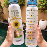 Sunflower THK1707010 Water Tracker Bottle-32 oz
