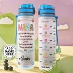 Personalized Mom Grandma Nana HLZZ1904016Z Water Tracker Bottle-32 Oz