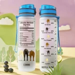 Labrador Retriever Facts HHA1507025 Water Tracker Bottle-32 oz