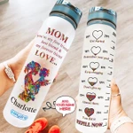 Personalized To Mom With Love KD2 ABAB1404011Z Water Tracker Bottle-32 Oz