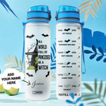 Witch Personalized HHA2108005 Water Tracker Bottle-32 oz