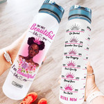 Black Girl TTH0405002 Water Tracker Bottle-32 oz