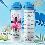 Breast Cancer Faith Personalized MDR1408001 Water Tracker Bottle-32 oz