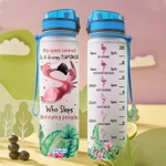 Flamingo HHAZZ0604005Z Water Tracker Bottle-32 Oz