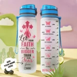 BC Faith Personalized HHR2008004 Water Tracker Bottle-32 oz