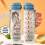 Faith Horse Personalized HHR0809018 Water Tracker Bottle-32 oz
