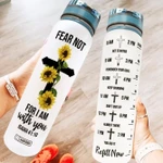 Faith Sunflower THK2906005 Water Tracker Bottle-32 oz