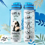 Panda Personalized HTR1408014 Water Tracker Bottle-32 oz