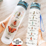 Butterfly Give Yourself Time Personalized PYY1808017 Water Tracker Bottle-32 oz