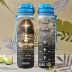 Faith Never Give Up Hope KD2 HALZ1304004Z Water Tracker Bottle-32 Oz
