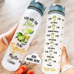 Couple Tequila Personalized THZ3108022 Water Tracker Bottle-32 oz
