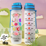 Teacher Personalized HHA1708018 Water Tracker Bottle-32 oz