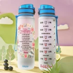 To Granddaughter Elephant THAZ0504010Z Water Tracker Bottle-32 Oz