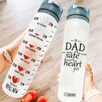 Dad HNY1305004 Water Tracker Bottle-32 oz