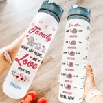 Family Love PYY1109025 Water Tracker Bottle-32 Oz