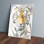 Tiger Face Full Printing Animal Wall Art Canvas-8x10in