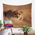 3D Cheetah SW2496 Tapestry Wall Hanging Room Decor