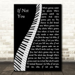 Dr. Hook If Not You Piano Song Lyric Art Print