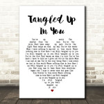 Staind Tangled Up In You Heart Song Lyric Quote Print