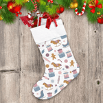 Cute Christmas With Horse And Children's Toys Christmas Stocking Christmas Gift