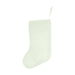 Cucumber Christmas Stocking Christmas Gift Green And White