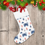 Theme Festival With Folklore Winter Christmas Teddy Christmas Stocking