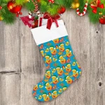 Teddy Bear Ginger Cookies Christmas Bell And Candy Christmas Stocking