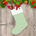 Ornament From Branches Of Christmas Tree And Red Berries Christmas Stocking