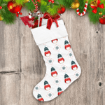 Theme Christmas Happiness Penguin In A Winter Hat Christmas Stocking