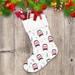 Christmas Festive Cute Penguin In Knitted Sweater And Boots Christmas Stocking