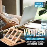 Wooden Laptop Stand 🔥 HOT DEAL - 50% OFF 🔥