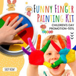 Funny Finger Painting Kit 🔥HOT DEAL - 50% OFF🔥