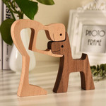 BOY & PUPPY 🔥 WOODEN PET CARVINGS🔥