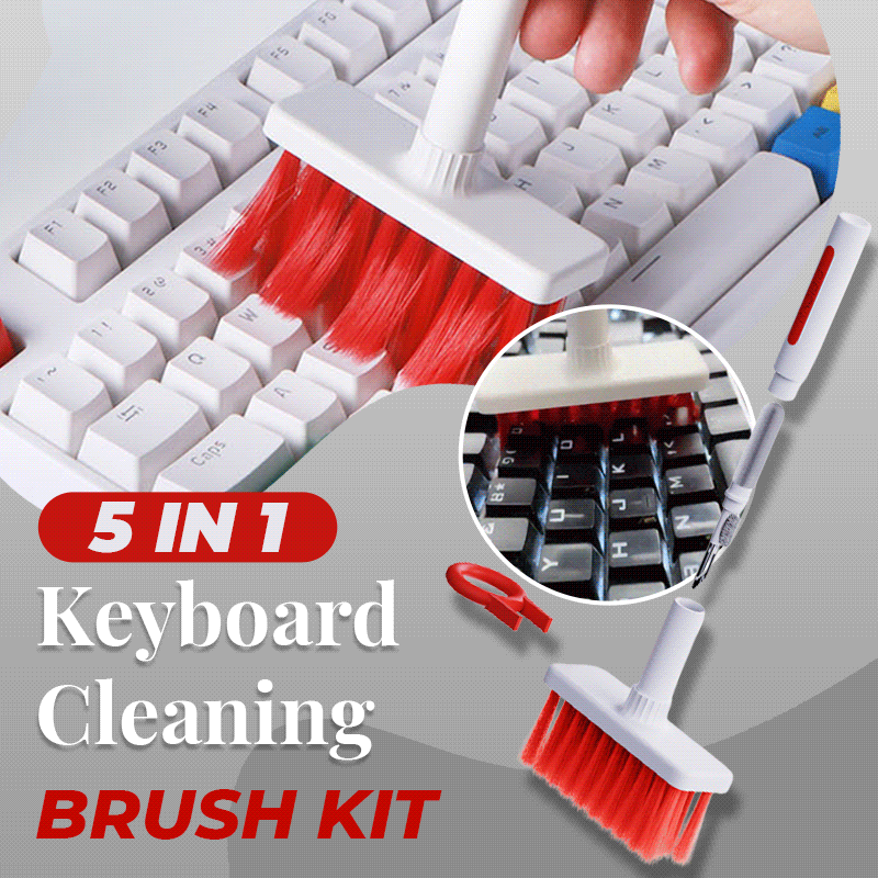 🔥FREE SHIPPING🔥 5 in 1 Keyboard Cleaning Brush Kit