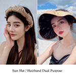Sun Hat Hair Band Dual-Use Hat 🔥HOT SALE 50% OFF🔥