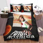 Dua Lipa Future Nostalgia Digital Art Bed Sheets Spread Comforter Duvet Cover Bedding Sets