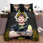 Navi S1mple With Wings Illustration Bed Sheets Spread Duvet Cover Bedding Sets