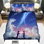 Your Name Kimi No Na Wa Meteor Bed Sheets Spread Comforter Duvet Cover Bedding Sets