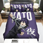 Noragami Yato With The Katana Sword Bed Sheets Spread Comforter Duvet Cover Bedding Sets