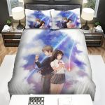 Your Name Kimi No Na Wa Characters Art Bed Sheets Spread Comforter Duvet Cover Bedding Sets