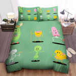 Dippy And Piranha Bed Sheets Spread Comforter Duvet Cover Bedding Sets